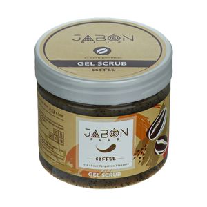 ژل اسکراب لایه بردار پوست ژبن پلاس مدل coffee وزن 375 گرم