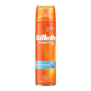 ژل اصلاح ژیلت مدل fusion5 ultra moisturizing حجم 200 میلی لیتر