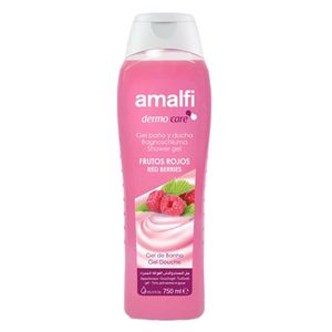 ژل بدن آمالفی مدل red berries حجم 750 میلی لیتر