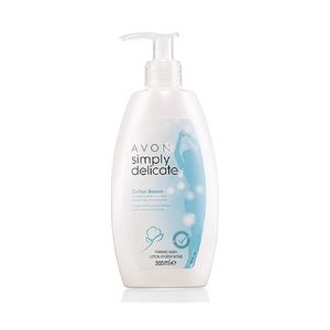ژل بهداشتی بانوان آون مدل simply delicate cotton breeze feminine wash حجم 300 میلی لیتر