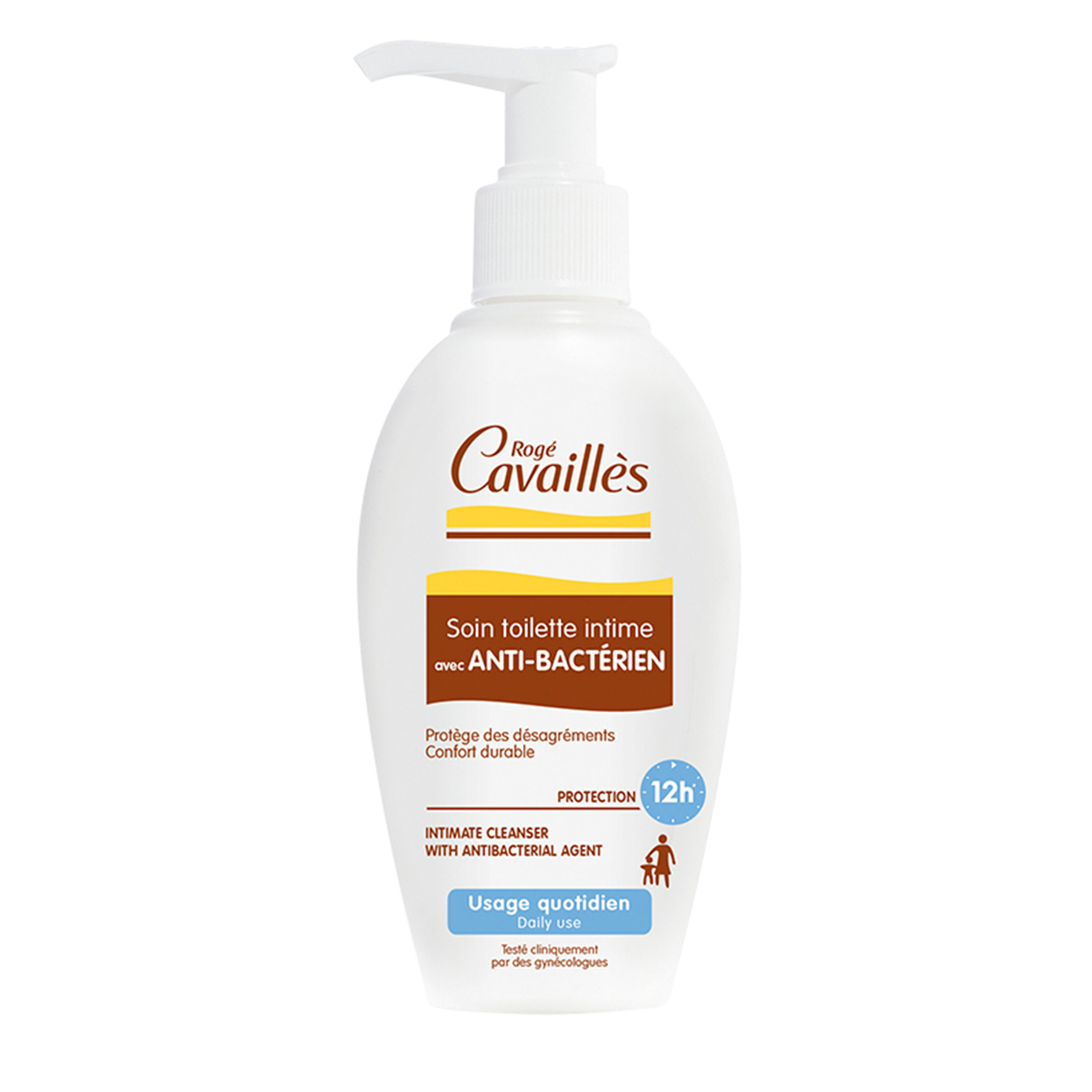 ژل بهداشتی بانوان روژه کاوایس مدل anti bacterial حجم 200 میلی لیتر