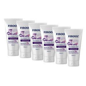 ژل بهداشتی بانوان فیروز مدل menopause and sensitive حجم 150 میلی لیتر مجموعه 6 عددی