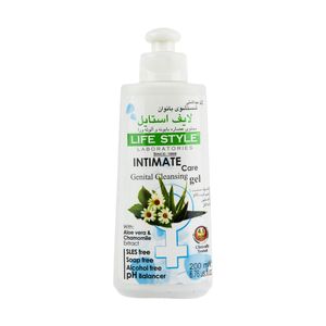 ژل بهداشتی بانوان لایف استایل مدل chamomile حجم 200 میلی لیتر