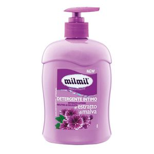 ژل بهداشتی بانوان میل میل مدل estratto di malva حجم 500 میلی لیتر