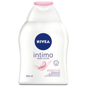 ژل بهداشتی بانوان نیوآ سری intimo مدل sensitive حجم 250 میلی لیتر