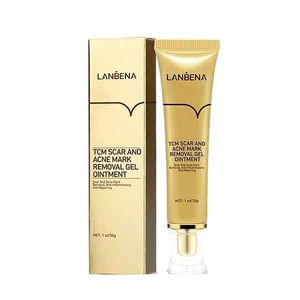 ژل ترمیم کننده اسکار و آکنه لنبنا مدل tcm وزن 30 گرم