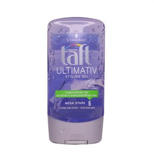 ژل حالت دهنده مو تافت سری ultimativ مدل mega stark 5 حجم 150 میلی لیتر