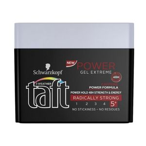 ژل حالت دهنده مو تافت مدل power exterme حجم 250 میلی لیتر