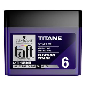 ژل حالت دهنده مو تافت مدل titane حجم 350 میلی لیتر