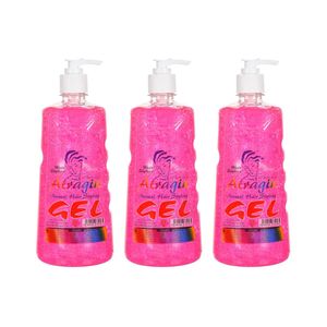ژل حالت دهنده مو عطرآگین مدل hard حجم 750 میلی لیتر مجموعه 3 عددی