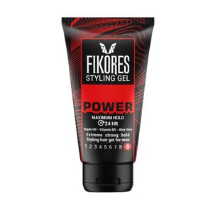 ژل حالت دهنده مو فیکورس مدل power حجم 150 میلی لیتر