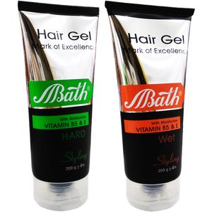 ژل حالت دهنده موی سر بس مدل perfect hair حجم 200 گرم مجموعه 2 عددی