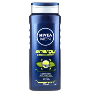 ژل حمام آقایان نیوآ سری men مدل energy حجم 500 میلی لیتر
