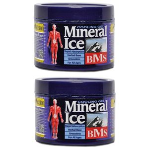 ژل خنک کننده بدن مینرال مدل ice مجموعه 2 عددی حجم 200 میلی لیتر