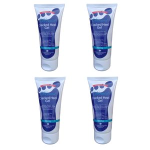 ژل رفع ترک پا درمین مدل cracked heel وزن 60 گرم مجموعه 4 عددی