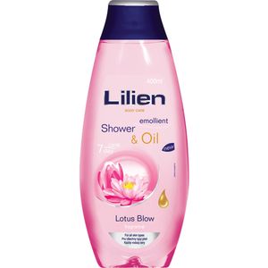 ژل شست و شوی بدن لیلین مدل lotus blow حجم 400 میلی لیتر