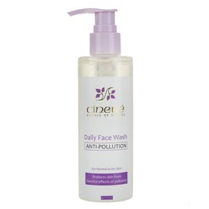 ژل شست و شوی صورت سینره مدل normal to dry skin حجم 200 میلی لیتر