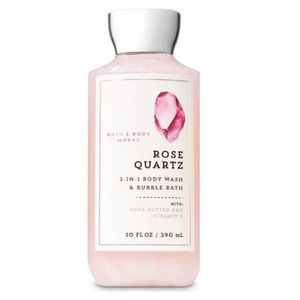 ژل شستشو بدن بس اند بادی ورکز مدل rose quartz حجم 290 میلی لیتر