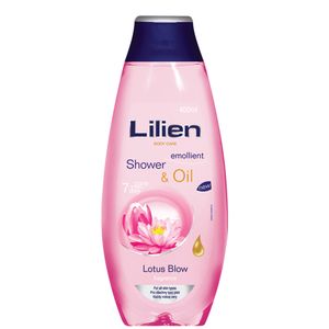 ژل شستشو بدن لیلین مدل lotus blow حجم 400 میلی لیتر