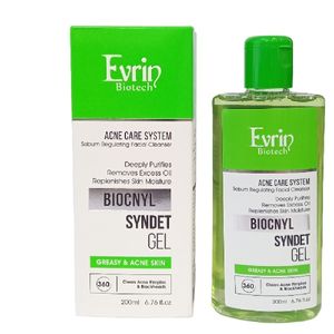 ژل شستشو صورت اورین مدل acne care system حجم 200 میلی لیتر