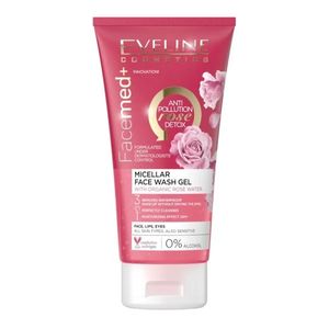 ژل شستشو صورت اولاین مدل organic rose water حجم 150 میلی لیتر