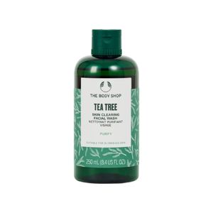 ژل شستشو صورت بادی شاپ مدل tea tree new look حجم 250 میلی لیتر