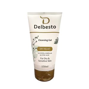 ژل شستشو صورت دلبستو مدل dry relief حجم 150 میلی لیتر