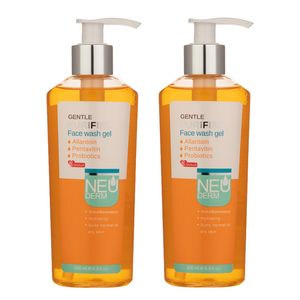 ژل شستشو صورت نئودرم مدل gentle purifier کد 01 حجم 200 میلی لیتر مجموعه دو عددی