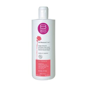 ژل شستشوی سر و بدن بی کام بایو مدل hair & body حجم 500 میلی لیتر