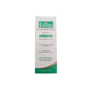 ژل شستشوی صورت الارو مدل akne wash حجم 150 میلی لیتر