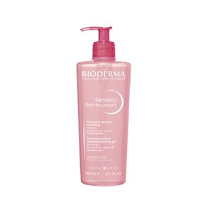 ژل شستشوی صورت بایودرما مدل sensibio moussant حجم 500 میلی لیتر
