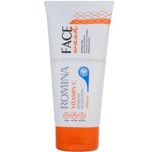 ژل شستشوی صورت رومینا مدل ویتامین سی extreme hydration حجم 200 میلی لیتر
