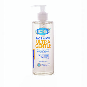 ژل شستشوی صورت سیچر مدل ultra gentle حجم 300 میلی لیتر