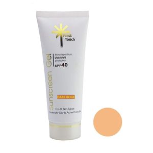 ژل ضد آفتاب فرست تاچ مدل dark حجم 70 میلی لیتر مجموعه 2 عددی