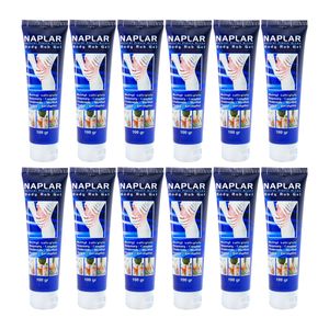 ژل ضد درد ناپلار مدل rub gel حجم 100 میلی لیتر مجموعه 12 عددی