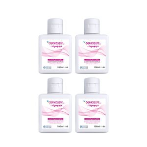 ژل ضد عفونی کننده شرکت رضاراد مدل dermoseptgel حجم 100 میلی لیتر بسته 4 عددی