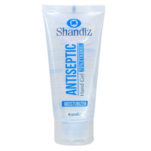 ژل ضد عفونی‌ کننده شاندیز مدل moisturizer حجم 60 میلی لیتر