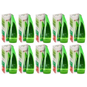 ژل ضد چروک سودا مدل لیفتینگ آلوئه ورا حجم 250 میلی لیتر مجموعه 10 عددی