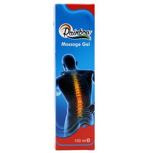 ژل ماساژ و ضد درد رینبو مدل massage gel کد 593 حجم 100 گرم