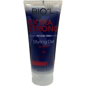 ژل مو بیول مدل extra strong حجم 200 میلی لیتر