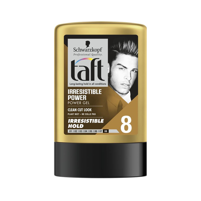 ژل مو تافت مدل irresistible power 8 حجم 300 میلی لیتر