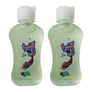 ژل مو سبزکوه مدل tragacanth حجم 200 میلی لیتر مجموعه دو عددی