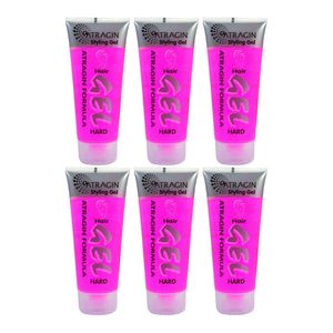 ژل مو عطر آگین مدل hard حجم 200 میلی لیتر مجموعه 6 عددی