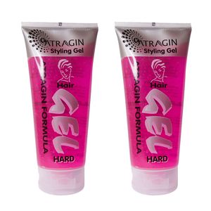 ژل مو عطرآگین مدل hard حجم 200 میلی لیتر مجموعه 2 عددی