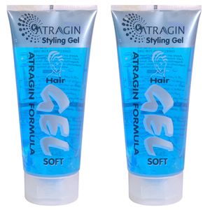 ژل مو عطرآگین مدل soft حجم 200 میلی لیتر مجموعه 2 عددی