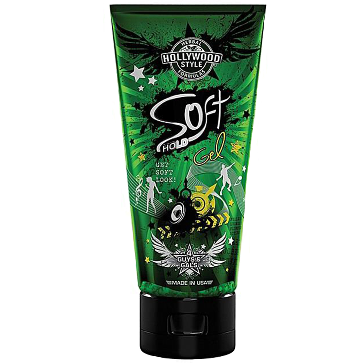 ژل مو هالیوود استایل مدل soft hold حجم 200 میلی لیتر