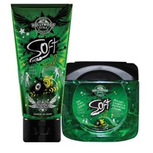 ژل مو هالیوود استایل مدل soft حجم 310 میلی لیتر بهمراه ژل مو هالیوود استایل مدل soft حجم 200 میلی لیتر