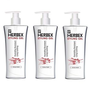 ژل مو هربکس مدل extra hold حجم 200 میلی لیتر مجموعه 3 عددی