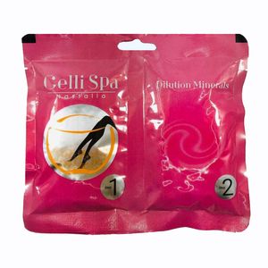 ژل نمک حمام ناستالیا مدل orange calm وزن 25 گرم به همراه حلال مدل 01 وزن 45 گرم