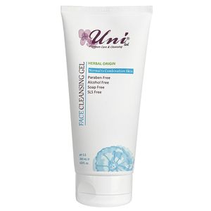 ژل پاک کننده صورت یونی لد مدل normal to combination skin حجم 200 میلی لیتر